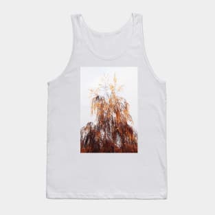 Autumn Birch Tree Tank Top